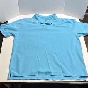 Saddlebred Red and White Striped Polo Shirt